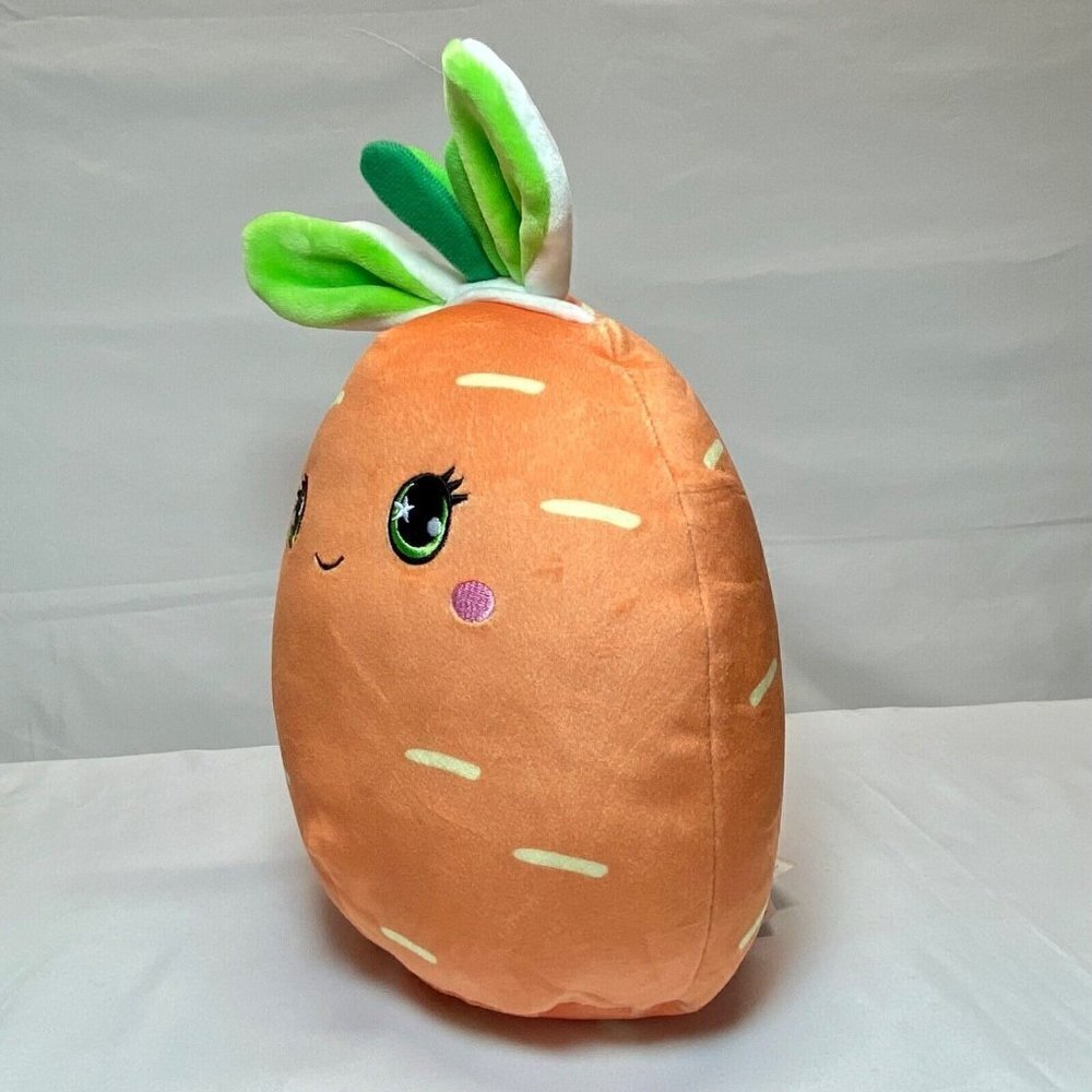 SQUISHMALLOWS Original Caroleena Carrot 12" Stuffed Plush Limited Edition 2022 - Picture 7 of 12